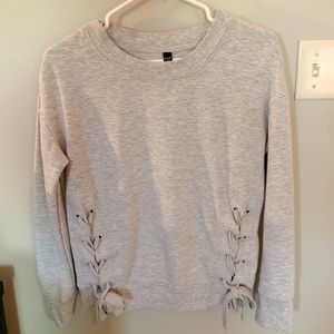Crew neck sweatshirt